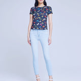 Ressi Short Sleeves Crew Butterflies