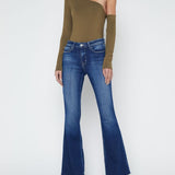 Sera High Rise Sneaker Flare Jeans