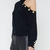 Brixie One Shoulder Turtleneck
