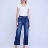 Wanda High-Rise Crop Wide Leg Pants