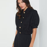 Cove Crop Shirt Sleeve Jacket