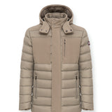 Detachable Hood Quilted Jacket