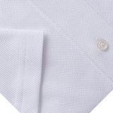 White Short Sleeve Stretch Pique Polo