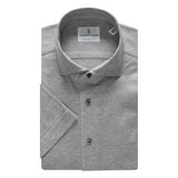 Premium Quality Grey Jersey Knit Shirt