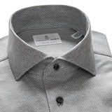 Premium Quality Grey Jersey Knit Shirt