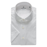 Two Tone Luxury Stretch Jersey Polo