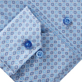 Modern 4flex Chain Link Print Stretch Knit Shirt