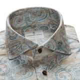 Modern 4Flex Paisley Print Stretch Knit Shirt