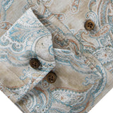 Modern 4Flex Paisley Print Stretch Knit Shirt