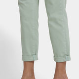 Stretch Cuffed Margot Girlfriend Ankle Jeans