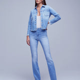 Janelle Slim Raw Jacket