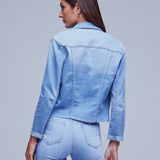 Janelle Slim Raw Jacket
