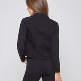 Janelle Slim Raw Jacket