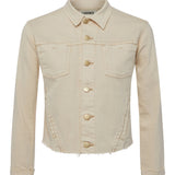 Janelle Slim Raw Jacket