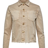 Janelle Slim Raw Jacket