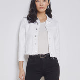 Janelle Slim Raw Jacket