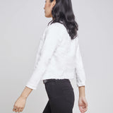 Janelle Slim Raw Jacket