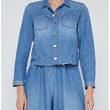 JANELLE SLIM RAW JACKET