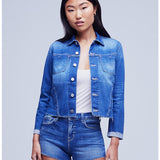 Janelle Slim Raw Jacket