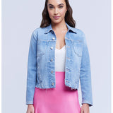 Janelle Slim Raw Jacket