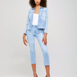 Janelle Slim Raw Jacket