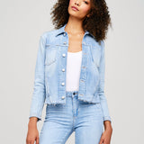 Janelle Slim Raw Jacket