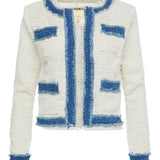 Agnes Tweed Denim Jacket