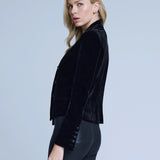 Brooke Double-Breasted Crop Blazer
