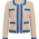 Agnes Tweed Denim Jacket