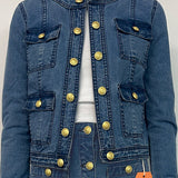 Yari Collarless Jacket