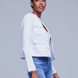 Yari Collarless Jacket