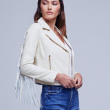 Kravitz Fringe Leather Jacket