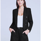 Wayne Crop Double Breasted Jacket