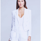 Wayne Crop Double Breasted Jacket