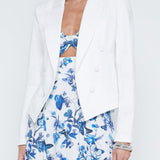 Wayne Crop Double Breast Jacket