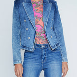 Wayne Crop Double Breasted Jacket