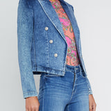 Wayne Crop Double Breasted Jacket