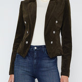 Wayne Crop Double Breasted Jacket