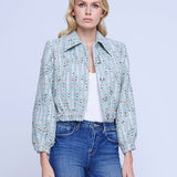 Bridges Crop Long Sleeve Jacket