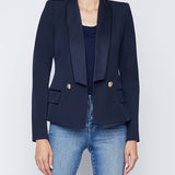 Imogen Satin Lapel Blazer
