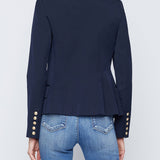 Imogen Satin Lapel Blazer