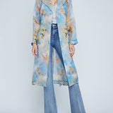 MODA ORGANZA TRENCH