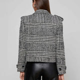 Xoey Cropped Trench