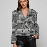 Xoey Cropped Trench