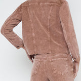 Janelle Slim Raw Jacket