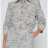 Jia Crop 3/4th Sleeve Jacket