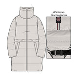 LADIES DOWN JACKET-WOVEN-LUSH