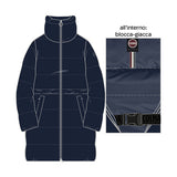 LADIES DOWN JACKET-WOVEN-LUSH