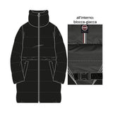 LADIES DOWN JACKET-WOVEN-LUSH