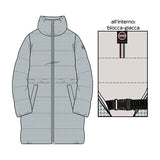 LADIES DOWN JACKET-WOVEN-AMAZING